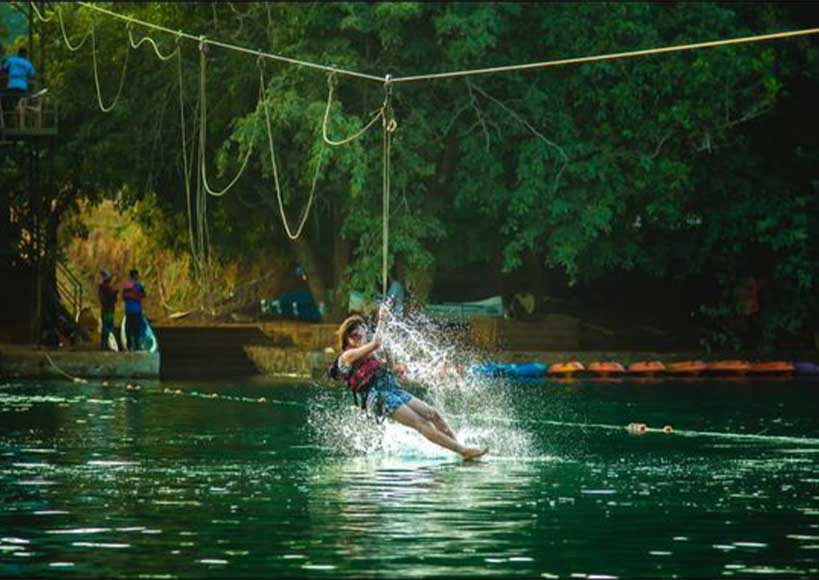 Dandeli River Ziplining